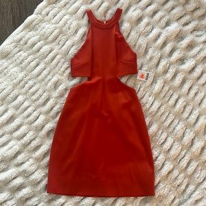 Burnt orange body con dress. Size Small Urban Outfitters, Silence and Noise